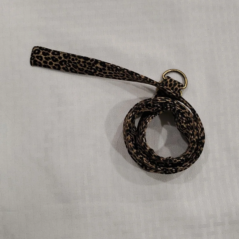 Micheal Michael Kors Mob Wife Elegant leopard print Crop Jumpsuit Sz 10